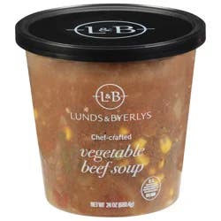 Lunds & Byerlys Vegetable Beef Soup 24 oz