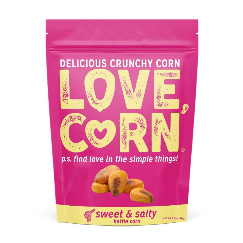 slide 1 of 6, Love Corn Sweet and Salty Crunchy Corn - 3.5oz, 3.5 oz