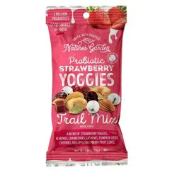 Nature's Garden Snacks Probiotic Yoggies Trail Mix Strawberry - 1.8oz