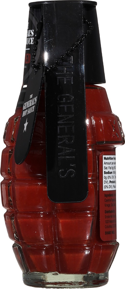 slide 8 of 9, The General's Hot Sauce The General's Dead Red Hot Sauce, 6 oz