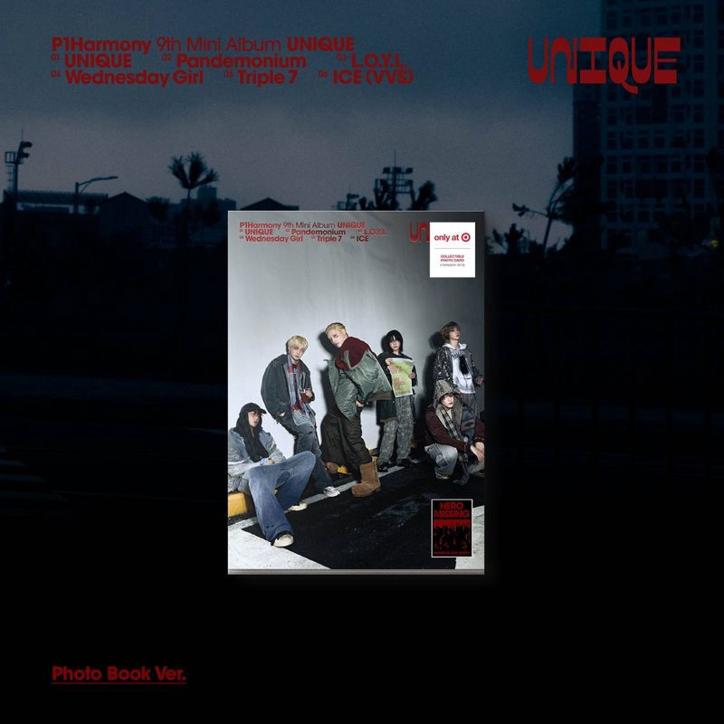 slide 1 of 2, hello82 P1Harmony - UNIQUE (Photobook A) (Target Exclusive, CD), 1 ct