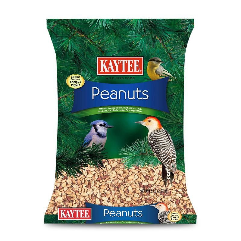 slide 1 of 9, Kaytee Peanuts Wild Bird Food - 5lbs, 5 lb