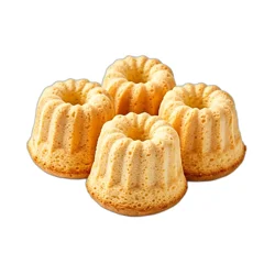 Mini Bundt Angel Food Cake - 4 Count