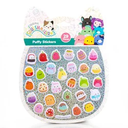 Squishmallows 29ct Puffy Stickers