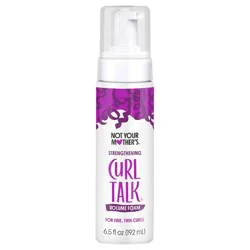 Not Your Mother's Curl Talk Strengthening Volume Foam - 6.5 fl oz