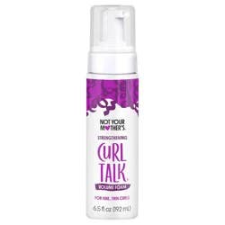 Not Your Mother's Curl Talk Strengthening Volume Foam - 6.5 fl oz