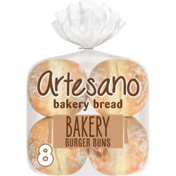 Artesano Original White Bakery Buns - 19oz/8ct