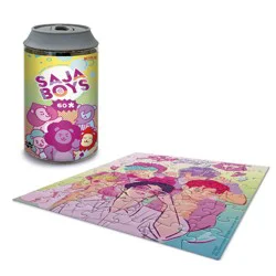 Buffalo Games KPop Demon Hunters: Saja Boys Soda Pastel Puzzle 60pc Can