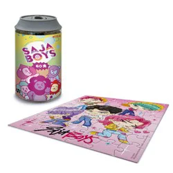 Buffalo Games KPop Demon Hunters: Saja Boys Soda Chibi Puzzle 60pc Can