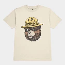Men's Smokey Bear T-Shirt - Natural - S