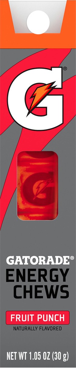 slide 7 of 12, Gatorade Energy Chews Fruit Punch 1 Oz, 1.05 oz