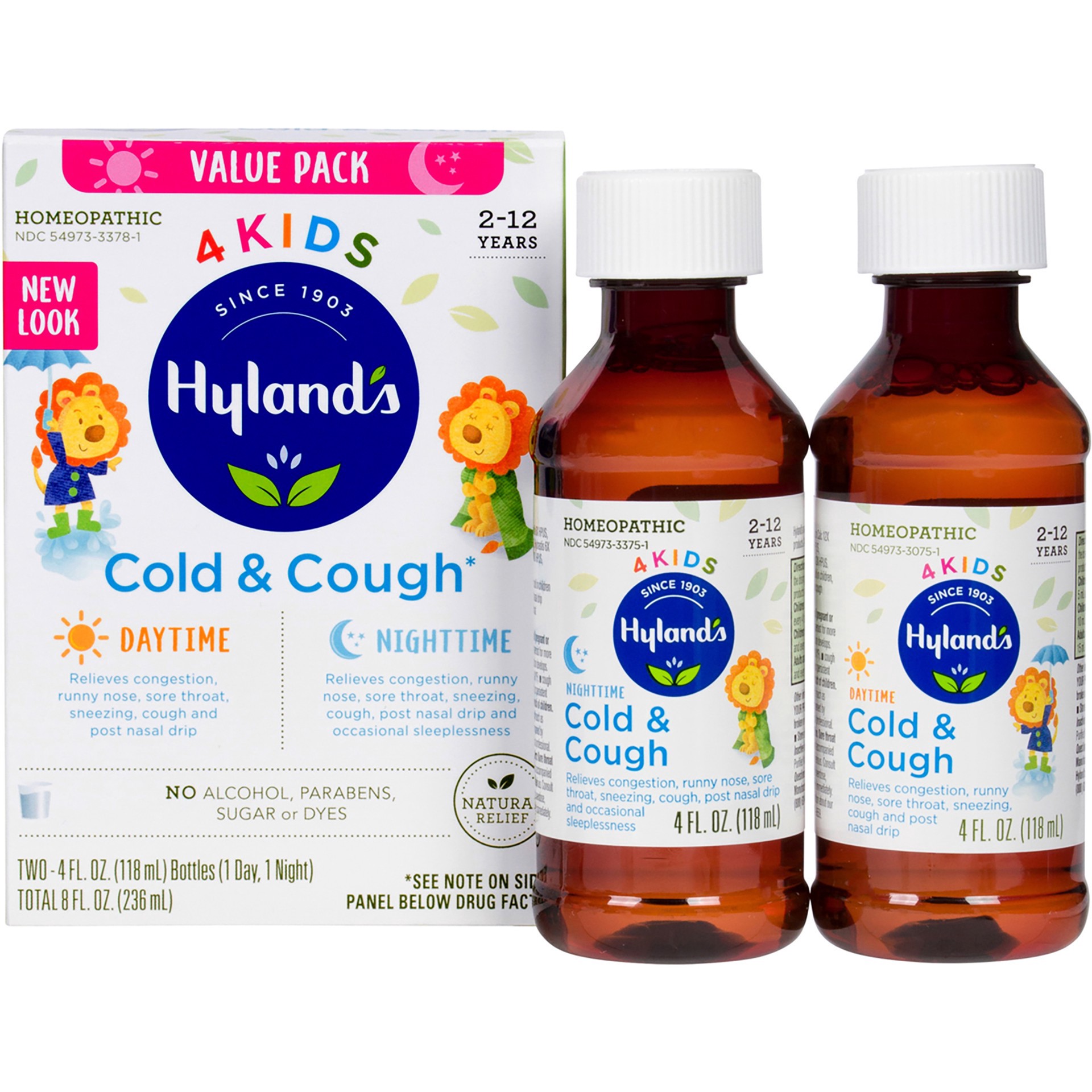 slide 4 of 5, Hyland's Cold'n Cough Day & Night Value Pack, 2 ct; 4 fl oz