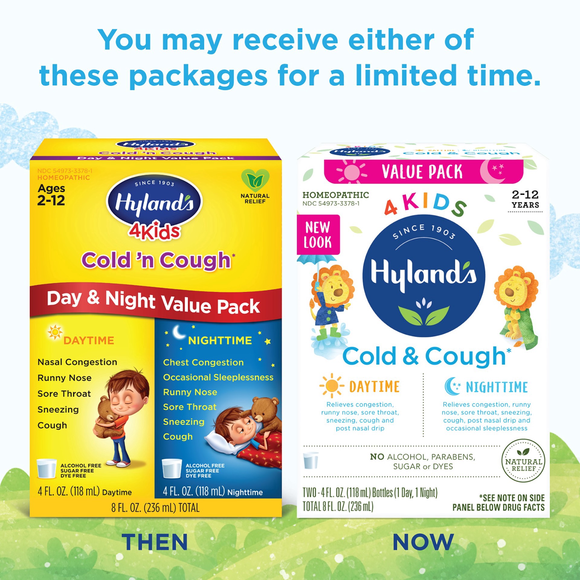 slide 5 of 5, Hyland's Cold'n Cough Day & Night Value Pack, 2 ct; 4 fl oz