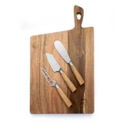 Schmidt Bros Cutlery Schmidt Brothers Cutlery Beacon 4pc Cheese Board and Knife Set