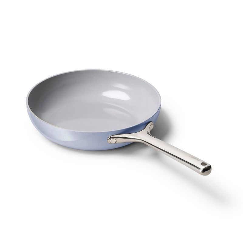 slide 1 of 2, Caraway Home 10.5" Fry Pan Powder Blue, 10.5 in