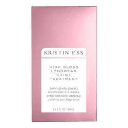 Kristin Ess High Gloss Longwear Shine Treatment – Hair Gloss for All Hair Colors, Lasts 3–4 Weeks - 4 fl oz: Ammonia-Free, Liquid Formula