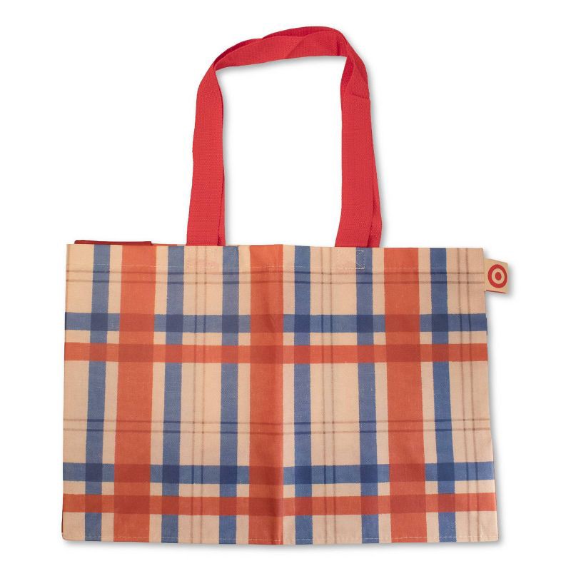 slide 1 of 6, Target Summer Red Reusable Bag, 1 ct