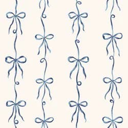 Tempaper & Co. Peel and Stick Wallpaper Sweet Ties Bow Design