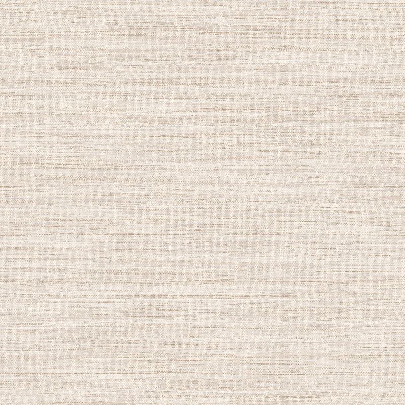 slide 1 of 8, Tempaper & Co. Peel and Stick Wallpaper Horizontal Grasscloth Ecru, 1 ct