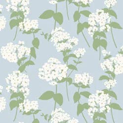 Tempaper & Co. Peel and Stick Wallpaper Pop Hydrangeas