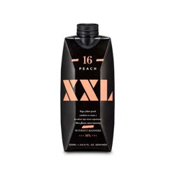XXL Peach Moscato Fruit Wine - 500ml Bottle