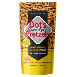 Dot's Homestyle Pretzels Honey Mustard Seasoned Pretzel Twists, 1 oz, 10 Count