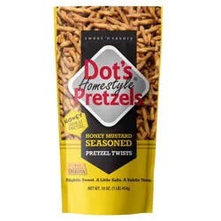 Dot's Homestyle Pretzels Honey Mustard Seasoned Pretzel Twists, 1 oz, 10 Count
