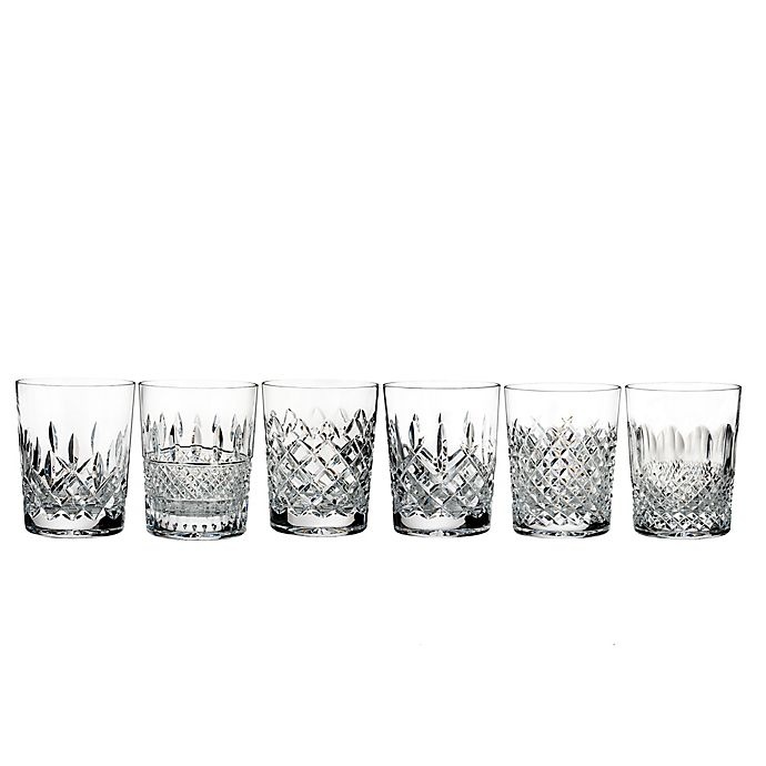 slide 1 of 1, Waterford Lismore Connoisseur Heritage Double Old Fashioned Glasses, 6 ct