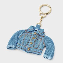 Mini Denim Jacket Bag Charm - Universal Thread™ Blue