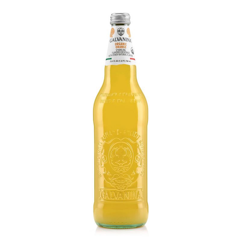 slide 1 of 2, Galvanina Italian Sparkling Soda - Orange - 750ml, 750 ml