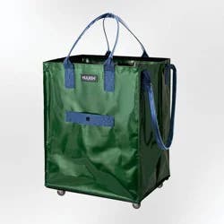 HULKEN Original Rolling Tote Bag Large Green