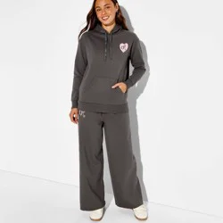 Women's Olivia Rodrigo Hooded Graphic Pullover Sweatshirt - Gray XS