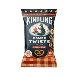 Kindling Power Twists Peach BBQ Pretzels - 6.5oz