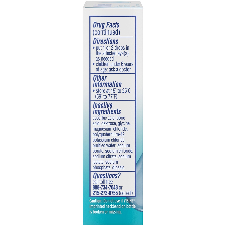 slide 4 of 6, VISINE All Day Comfort Dry Eye Relief Eye Drops, 0.5 Fl. Oz, 0.50 fl oz