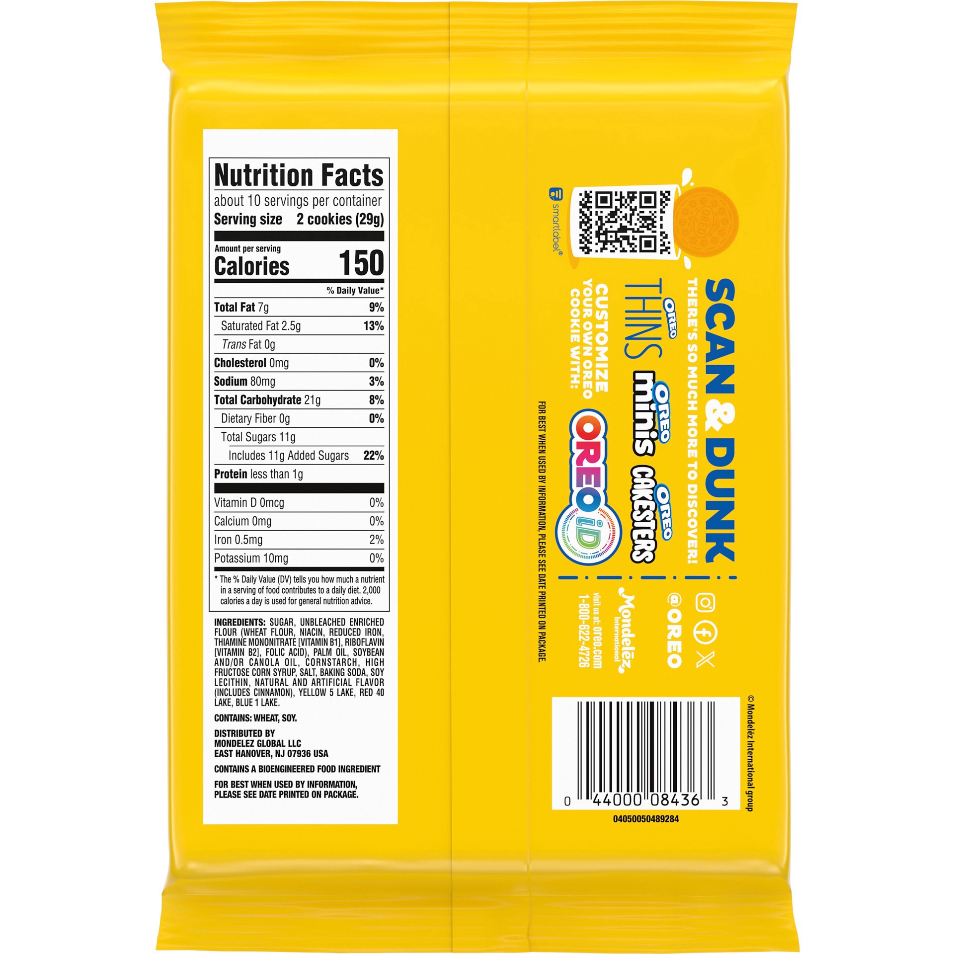 slide 2 of 5, OREO Apple Pie a la Mode Sandwich Cookies, Limited Edition, 10.68 oz, 10.68 oz