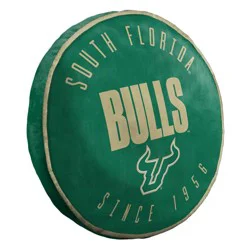 NCAA South Florida Bulls 15" Title Cloud Throw Pillow