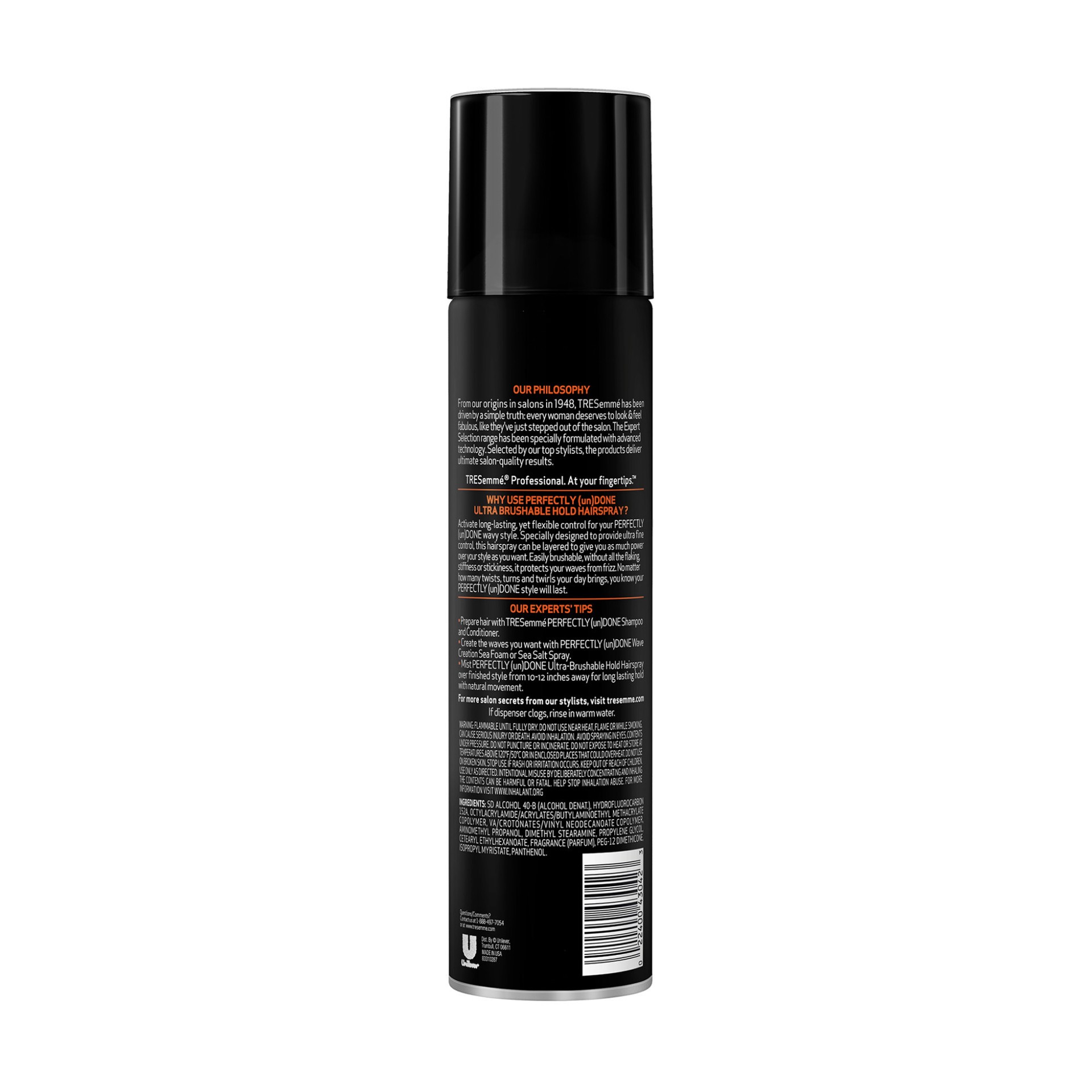 slide 2 of 3, TRESemmé PERFECTLY (UN)DONE Hair Spray, 7.7 oz, 7.7 oz