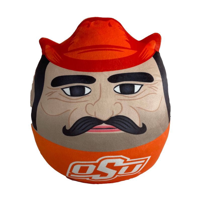 slide 1 of 3, NCAA Oklahoma State Cowboys Plushie Mascot Pillow with features, 1 ct