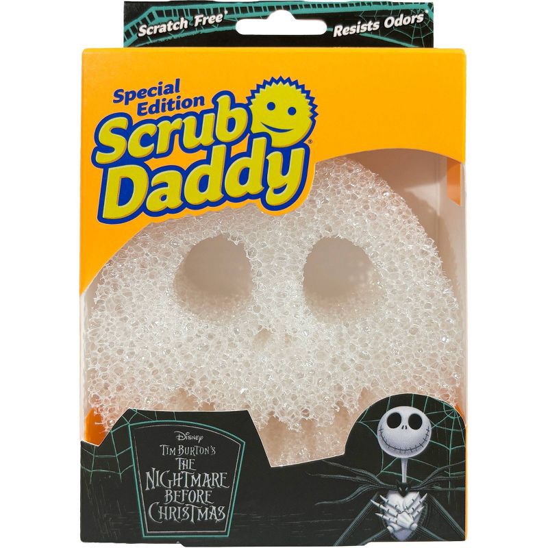 slide 1 of 1, Scrub Daddy Nightmare Before Christmas Jack Skellington Sponges - 1ct, 1 ct