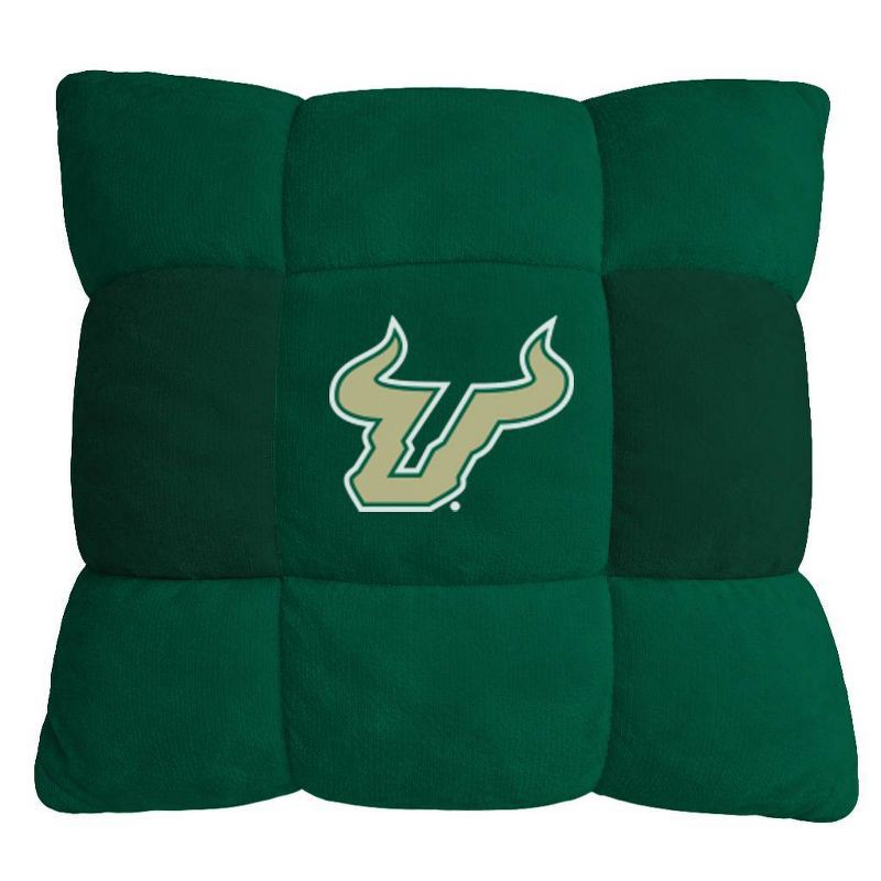 slide 1 of 2, NCAA South Florida Bulls Bubble Color Patch Pillow, 1 ct