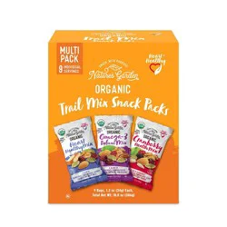Nature's Garden Snacks Organic Trail Mix - 10.8oz/9ct