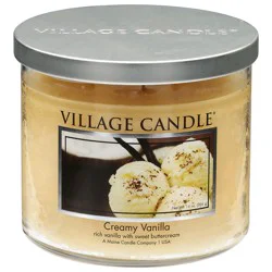 Village Candle Creamy Vanilla 3 Wick Candle 17 oz