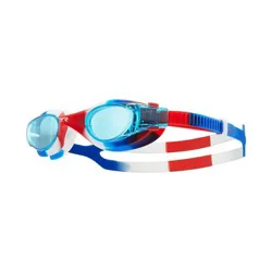 TYR Vesi Tie Dye Non-Mirorred Youth Swim Googles - Blue/Red