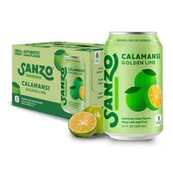 Sanzo Sparkling Water - Calamansi - 72 fl oz/6pk