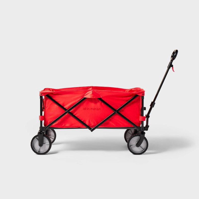 slide 1 of 4, Basic Sidelines Wagon - Red - All In Motion™, 1 ct