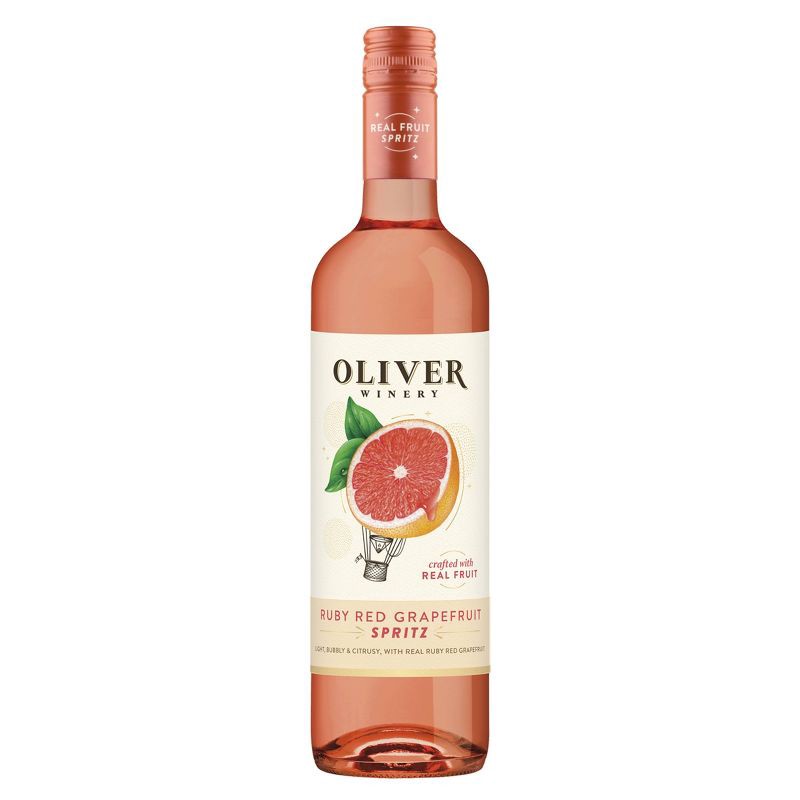slide 1 of 3, Oliver Ruby Red Grapefruit Wine Spritz - 750ml, 750 ml