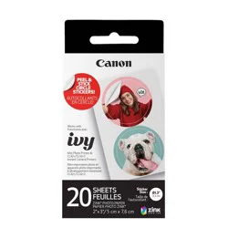 Canon ZINK Pre-Cut Circle Sticker Paper Pack