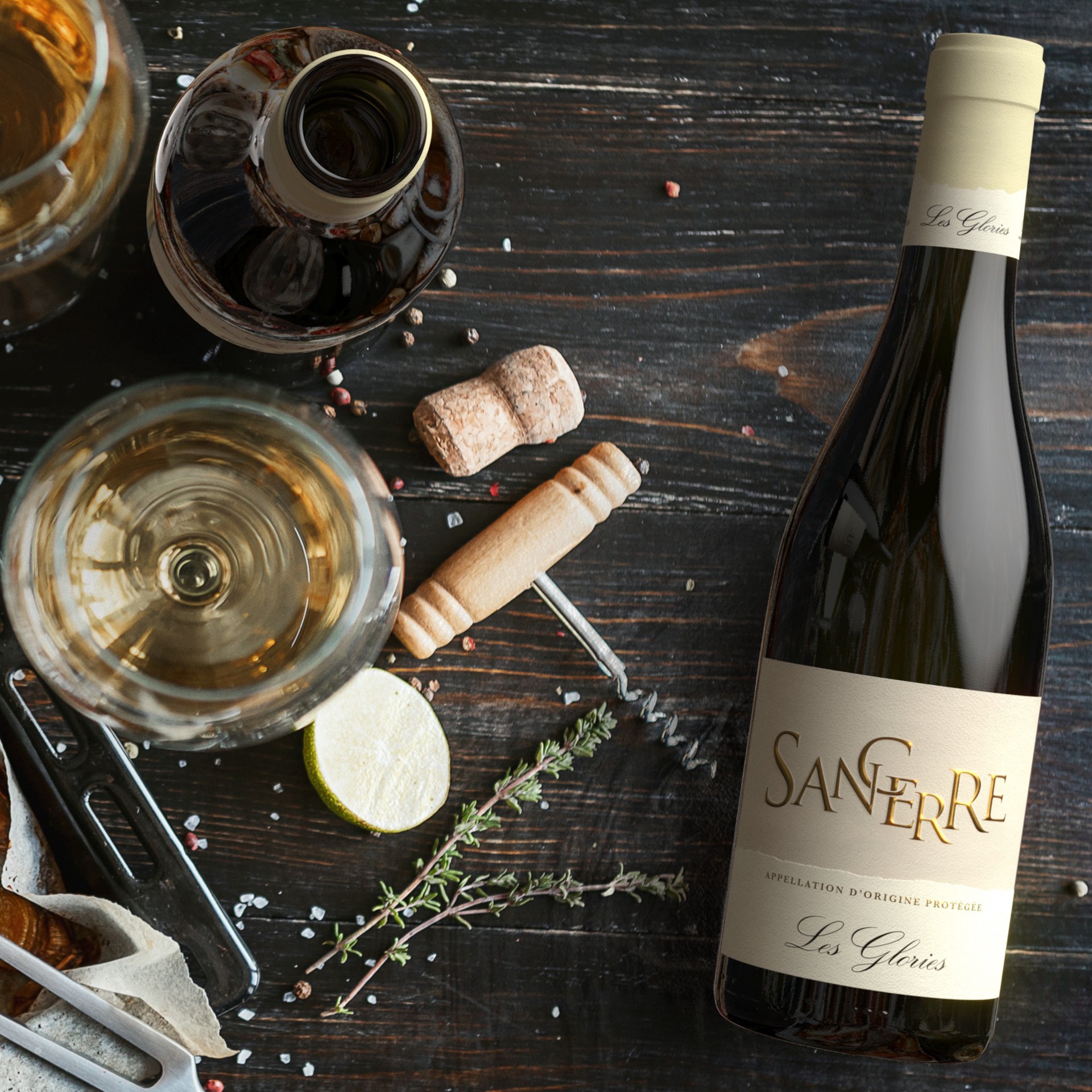 slide 6 of 6, Les Glories Sancerre Blanc White Wine 750 ml, 750 ml