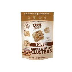 Chunk Nibbles Toffee Sweet & Salty Snack Clusters - 4.25oz