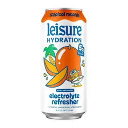 Leisure Project Leisure Hydration Tropical Mango Electrolyte Refresher - 16oz Single Can